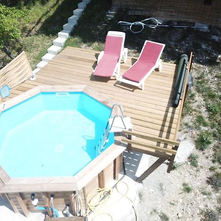 Chalet Sur Pilotis Avec Piscine Privee Lucéram 外观 照片